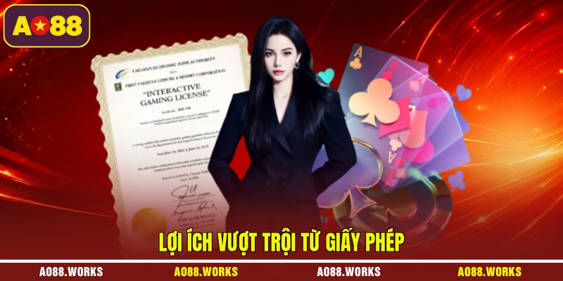 Lợi ích vượt trội từ giấy phép